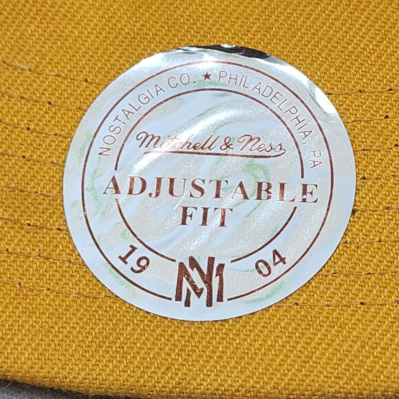 Mitchell & Ness Indiana Pacers Navy Snapback Hat Cap 100% Wool - New - Picture 3 of 6